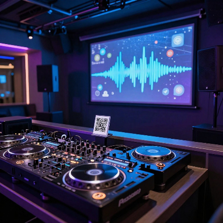 Сцена и DJ оборудование